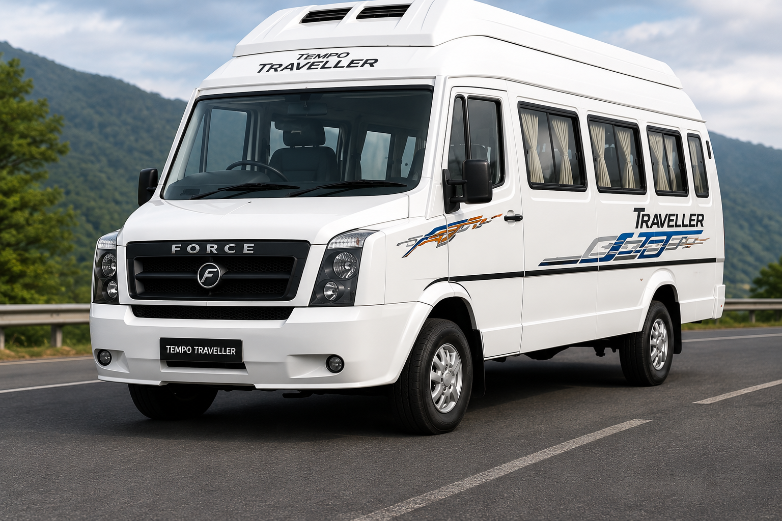 Tempo Traveller 17 Seater taxi hire